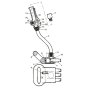 Lock Nut for Chicago Pneumatic CP6 Scabbler - F064909