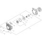 Recoil Starter for ECHO CS-3510AC