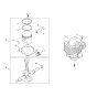 Cylinder, Piston, Crankshaft