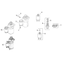 Kohler CV26 Starting Parts