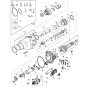 Main Assembly for DeWalt D25203K