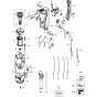 Main Assembly for DeWalt D25314K