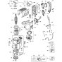 Main Assembly for DeWalt D25830K