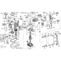 Main Assembly for DeWalt D25901K