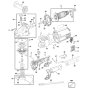 DeWalt D28491 Type 3 Assembly