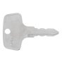 D2 Key fits Yanmar & Kubota Ride on Mowers & Excavators - Replaces 198360-52160