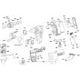 DeWalt DC222K Main Assembly
