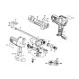 DeWalt DC540 Caulk Gun Assembly