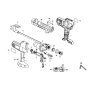 DeWalt DC540K Caulk Gun Assembly