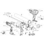 Main Assembly for DeWalt Caulk Gun