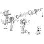 Main Assembly for DeWalt DCF886