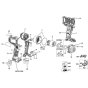 Main Assembly for DeWalt DCF894