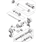 Makita DCG140RF Assembly