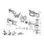 DeWalt DCG412 Main Assembly