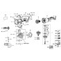 DeWalt DCG414 Main Assembly