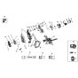 Main Assembly for DeWalt DCM572