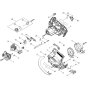 Motor for ECHO DCS-2500T
