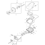 Muffler & Carburetor for DCS520-45