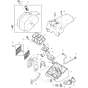 Cover & Air Filter for Makita DCS9000-60