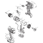 Makita DDF459RFE Assembly