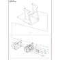 Battery Box for Husqvarna DE120H