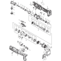 Makita DFL083FZ Assembly