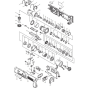 Main Assembly for Makita DFL301RZ
