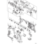 Main Assembly for Makita DFR750RFE