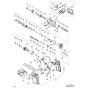 Main Assembly for Hikoki DH24DVC