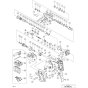 Main Assembly for Hikoki DH36DAL