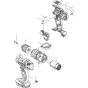 Main Assembly for Makita DHP343Z