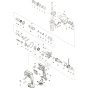 Main Assembly for Makita DHR164Z