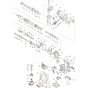 Main Assembly for Makita DHR242RFE