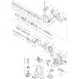 Main Assembly for Makita DHR243RMJV