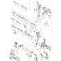 Main Assembly for Makita DHR280ZJ