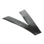 Self Adhesive 80mm Black Digit - Letter V
