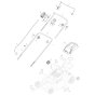 Makita DLM432 Handle Assembly
