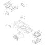 Deck Assembly for Makita DLM462