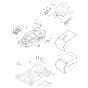 Deck Assembly for Makita DLM539
