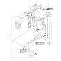 Rear Handle for Husqvarna DM 230