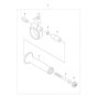 Front Handle for Husqvarna DM 230
