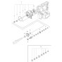Motor Assembly for Husqvarna DM 540i