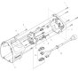 Rear Handle Assembly for DM 700