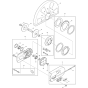 Blade Guard & Sprocket Assembly