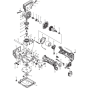 Main Assembly for Makita DPJ180Z