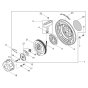 Recoil Starter for Wacker DPS2050H