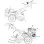 Decals for Husqvarna DRT 70
