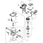Main Assembly for Makita DRT50ZJX3