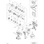 Main Assembly for Hikoki DS14DVC