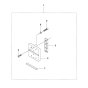 Frame Assembly for Husqvarna DS 50